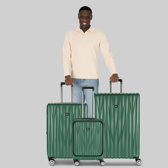 Bric's Cervia 2.0 4 kółka Zestaw walizek 3-części z plisą rozprężną