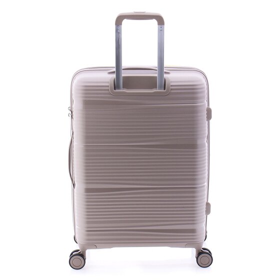 Gladiator 0800 4 kółka Walizka 65 cm z plisą rozprężną