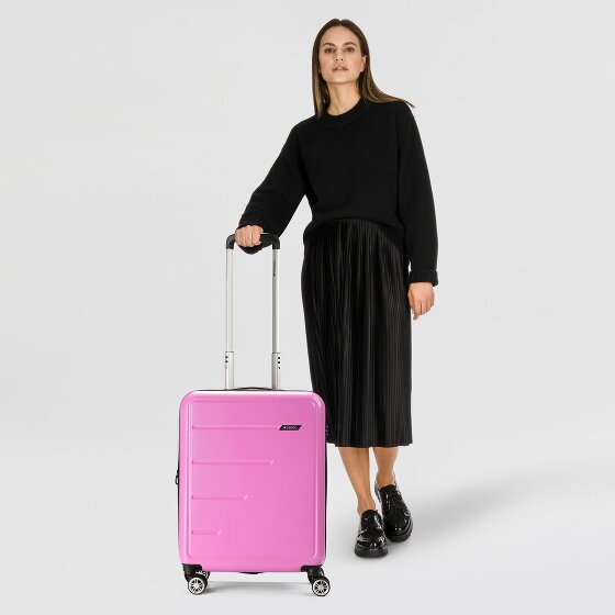 Gabol Future Plus 4 kółka Walizka kabinowy 55 cm z plisą rozprężną