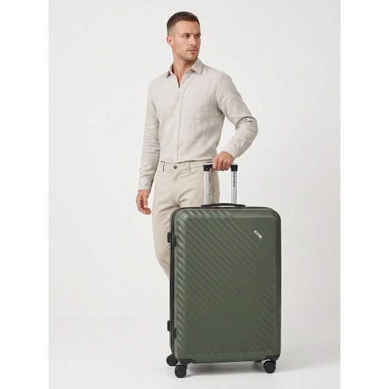 Check.In Paradise 2.0 4 kółka Walizka L 78 cm z funkcją poszerzenia