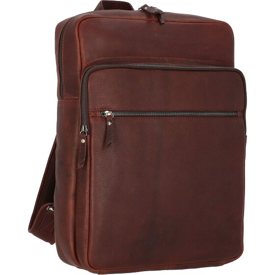Burkely Antique Avery Plecak skórzany 44 cm Komora na laptopa