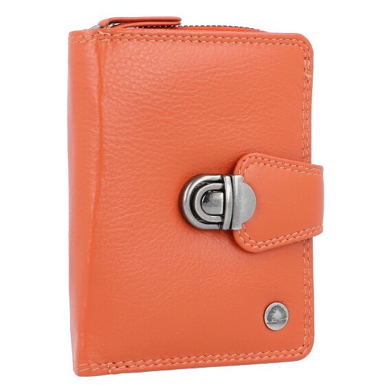 Greenburry Portfel gąbczasty skóra 9 cm