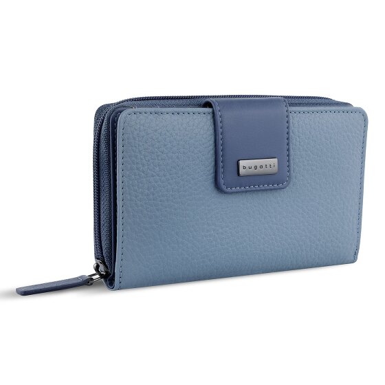 bugatti Sina Portfel Ochrona RFID Skórzany 16 cm