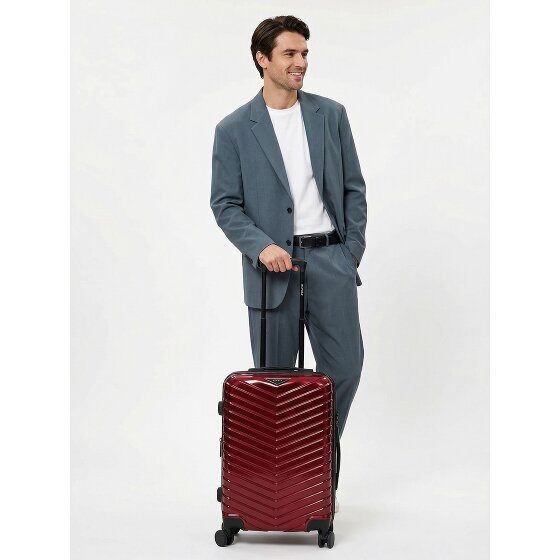 Redolz Essentials 18 4 kółka Walizka kabinowy 55 cm z plisą rozprężną