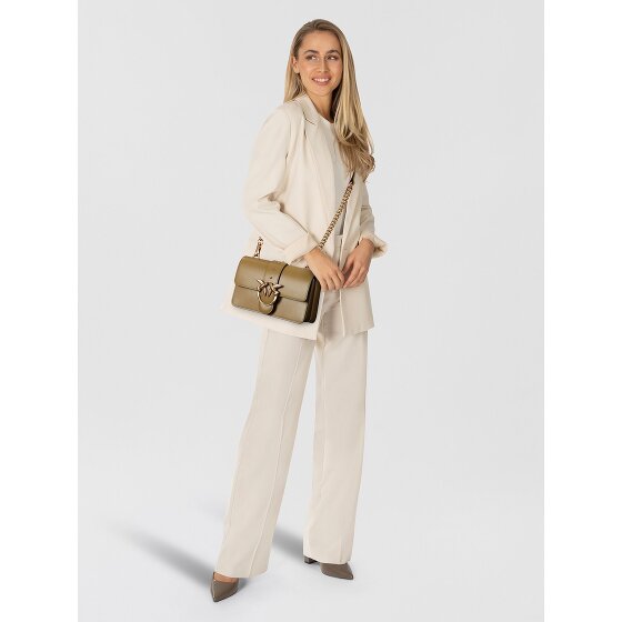 PINKO Love One Torba na ramię Skórzany 21 cm