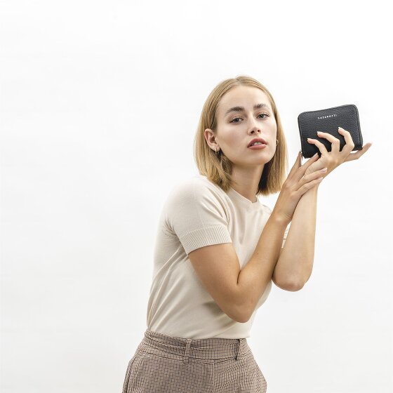 Lazarotti Milano Leather portfel skórzany 13,5 cm