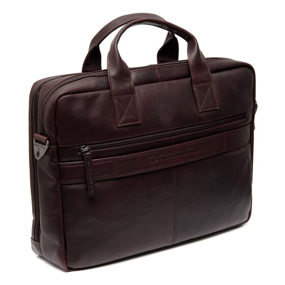 The Chesterfield Brand Frazer Teczka Skórzany 38 cm Komora na laptopa