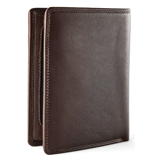 Braun Büffel Golf 3.0 Portfel Ochrona RFID Skórzany 9.5 cm
