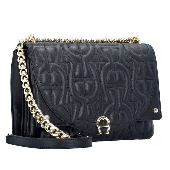 AIGNER Diadora Torba na ramię skórzana 26 cm