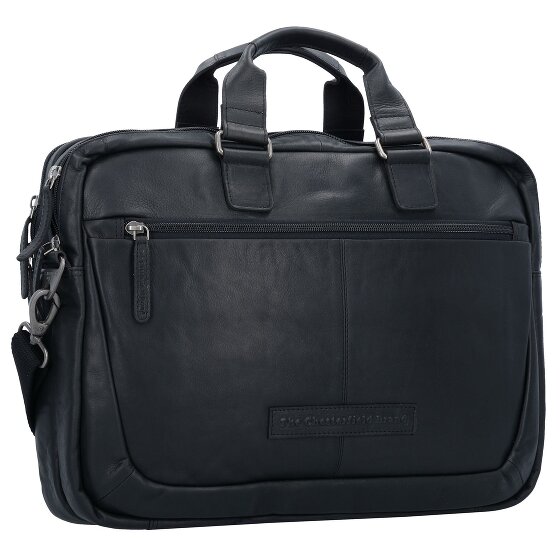 The Chesterfield Brand Wax Pull Up Teczka Skórzany 40 cm Komora na laptopa