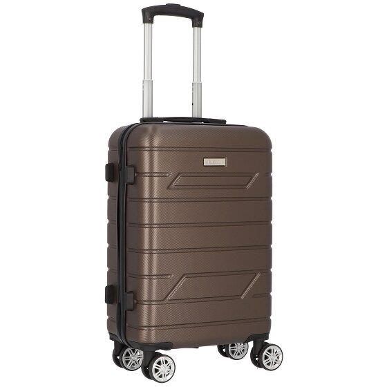 Nowi Bergamo 4 kółka Walizka kabinowy 56 cm