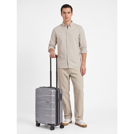 Bergpfeil Travel 4 kółka Walizka kabinowa S 55 cm z funkcją poszerzenia