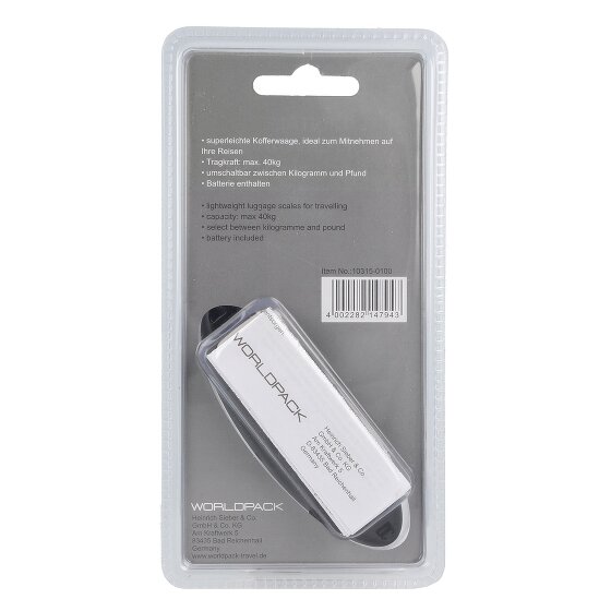 Worldpack Waga walizkowa 4 cm