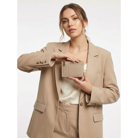 Lazarotti Skórzane etui na klucze Bologna Skórzane etui na klucze 11,5 cm z przegródką na przywieszkę powietrzną