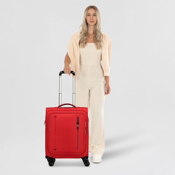 American Tourister Cloudrider 4 kółka Walizka kabinowy S 55 cm z plisą rozprężną