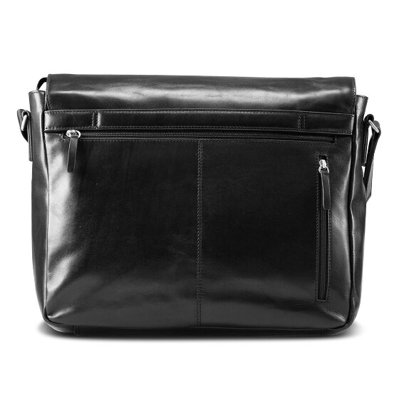 Jost Skagen Briefcase Messenger Skórzany 38 cm Komora na laptopa
