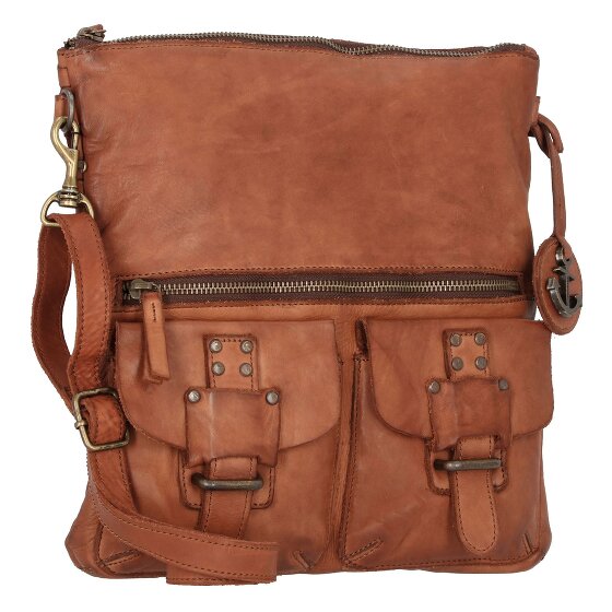 Harbour 2nd Miękka tkana filipińska torba na ramię ze skóry 30 cm