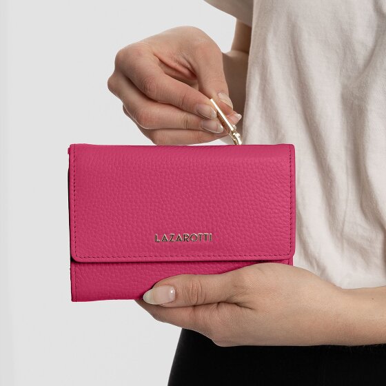 Lazarotti Bologna Leather Portfel Skórzany 14 cm