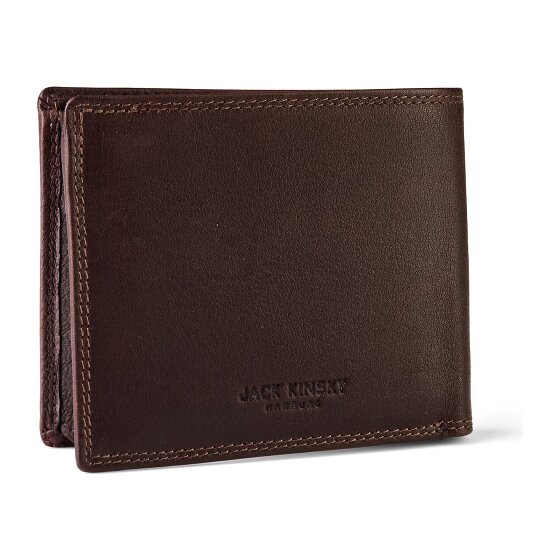Jack Kinsky Porto 101 Portfel Ochrona RFID Skórzany 12.5 cm