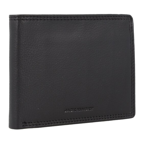 Jack Kinsky Montreal Portfel Ochrona RFID Skórzany 12 cm
