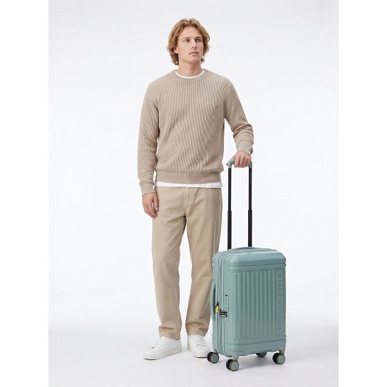 Delsey Paris Lutece 4 kółka Walizka kabinowa 55 cm z funkcją poszerzenia