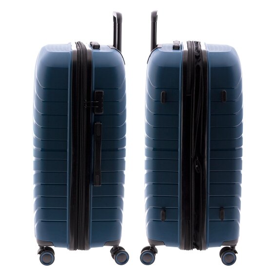 Gladiator 3400 4 kółka Walizka 76 cm z plisą rozprężną