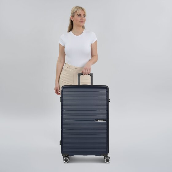 Saxoline Fiesta 4 kółka Walizka L 75 cm