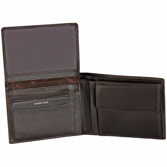 Esquire Duo portfel skórzany 12,5 cm