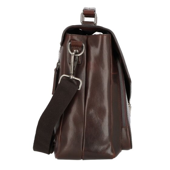 Leonhard Heyden Teczka Roma skórzana 40 cm przegroda na laptopa