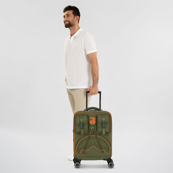 Sprayground Spec Ops Global Hawk 4 kółka Walizka kabinowa 55 cm