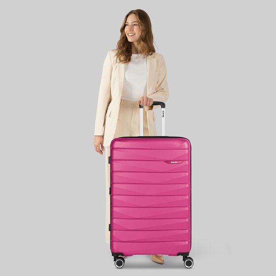 Bench Paris 4 kółka Walizka L 76 cm z plisą rozprężną