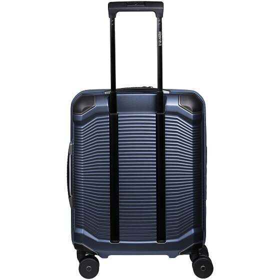 Travelite Millennium 4 kółka Walizka kabinowa 55 cm Komora na laptopa