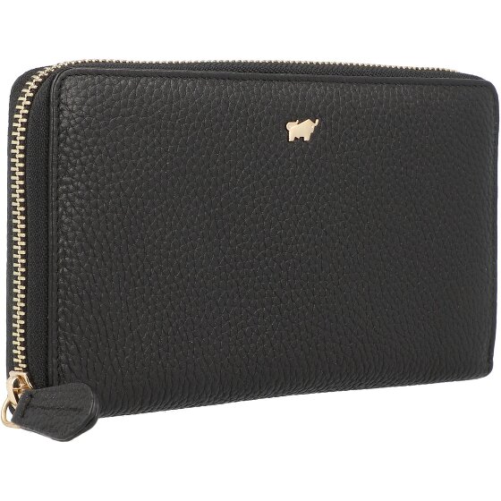 Braun Büffel Asti Portfel Ochrona RFID Skórzany 19 cm