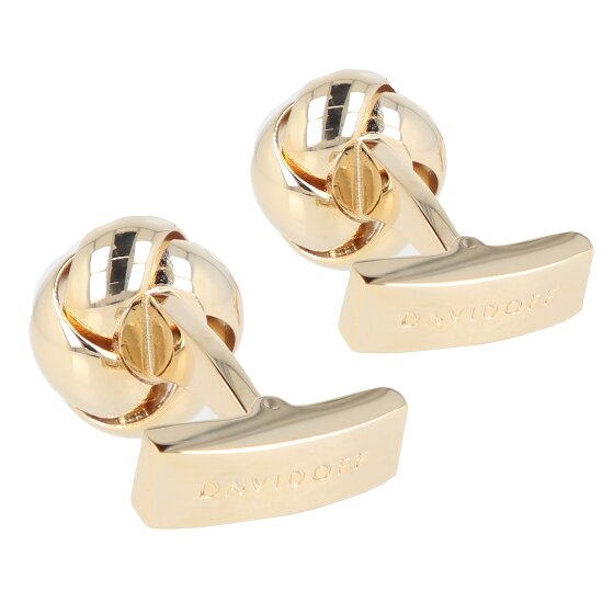 Davidoff Essentials Spinki do mankietów Brass 1.5 cm