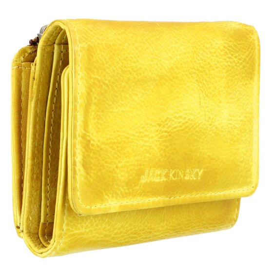 Jack Kinsky Portfel Nassau RFID Skóra 11 cm