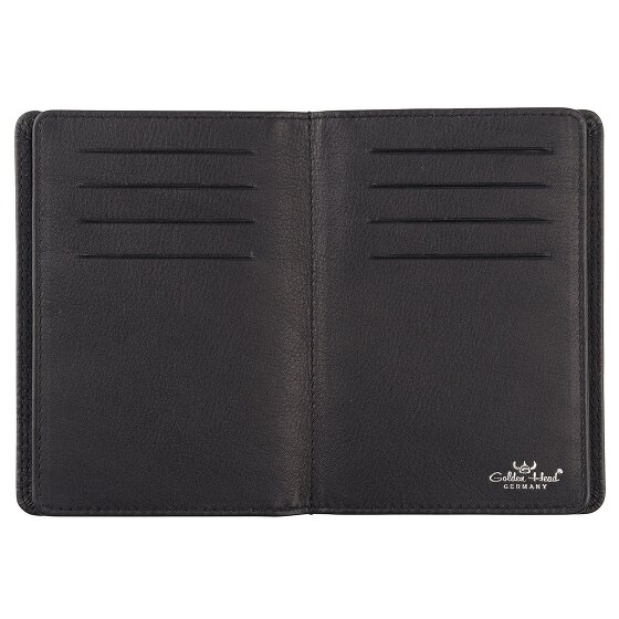 Golden Head Polo Identity Card Case RFID Leather 9 cm