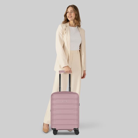 d&n South Dakota 4 kółka Walizka kabinowy S 55 cm z plisą rozprężną