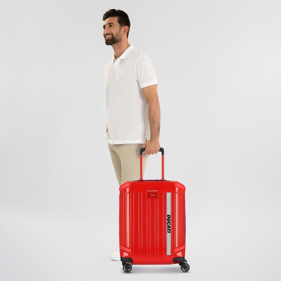 Piquadro Piquadro x Ducati 4 kółka Walizka kabinowy 55 cm