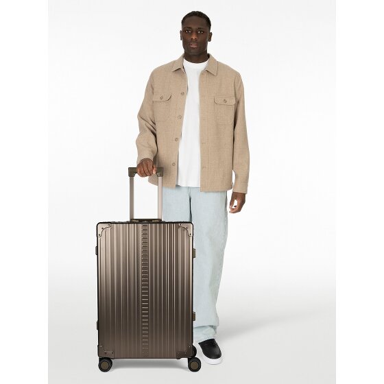 Aleon Walizka na kółkach Traveler z 4 kółkami, Aluminium, 67 cm