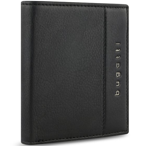 bugatti Nome Portfel Ochrona RFID Skórzany 9 cm