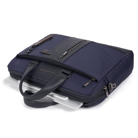 Piquadro Brief Teczka Ochrona RFID 41 cm Komora na laptopa