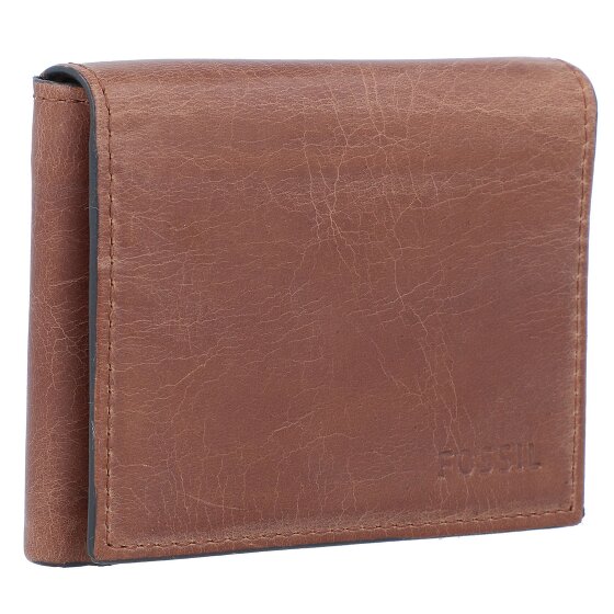 Fossil Derrick Portfel skórzany 10 cm
