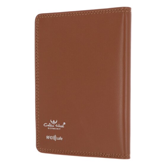 Golden Head Polo Identity Card Case RFID Leather 9 cm