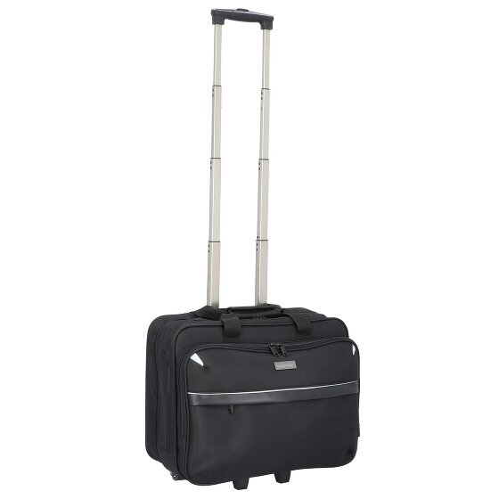Lightpak 2-kołowy wózek biznesowy Xray z przegrodą na laptopa 37 cm