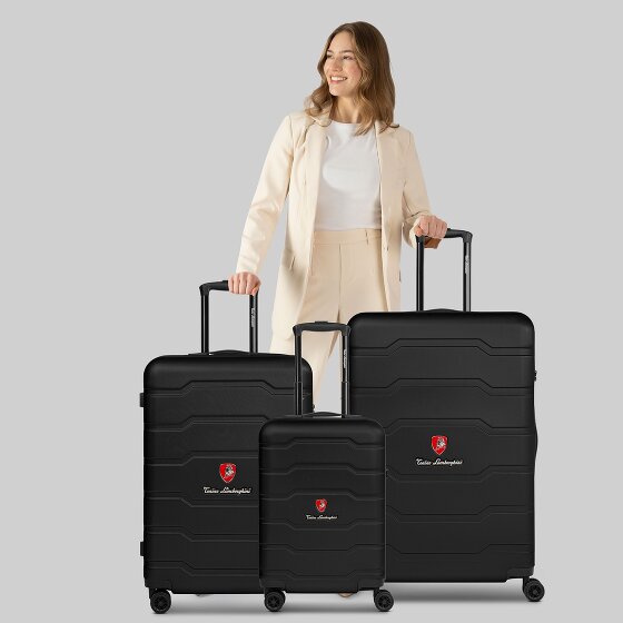 Tonino Lamborghini Bologna 4 kółka Zestaw walizek 3-części