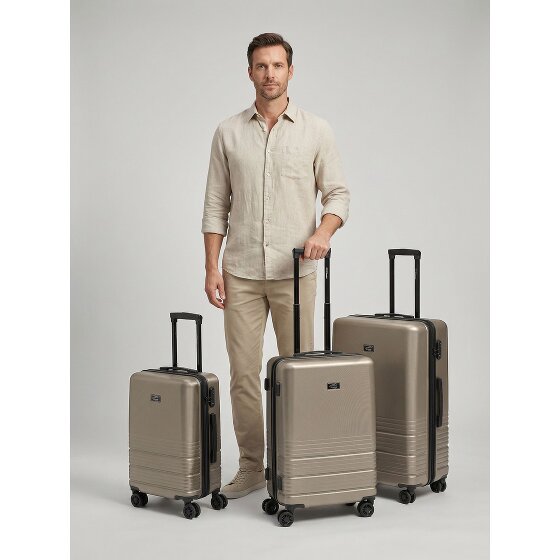 camel active Hanoi 4 kółka Zestaw walizek 3-części z funkcją poszerzenia