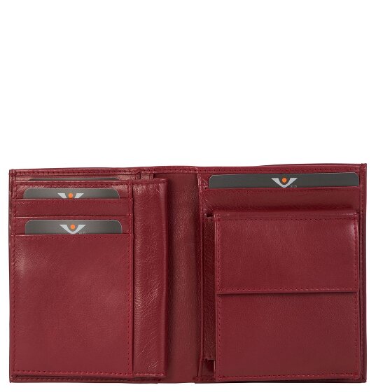 Voi Miękki skórzany portfel Rick 10 cm