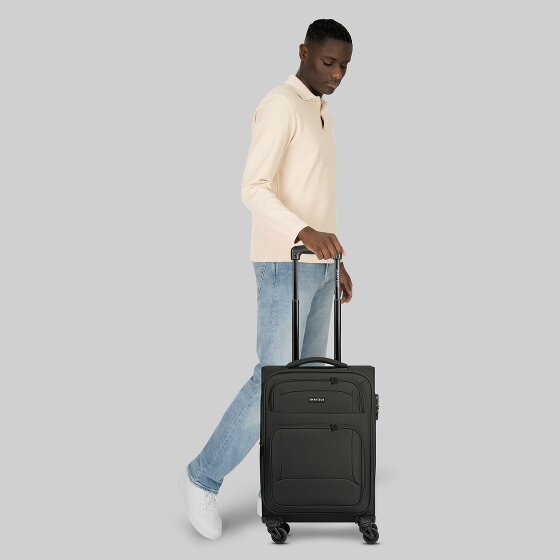 Smartbox Edition 04 4 kółka Walizka kabinowy 55 cm z plisą rozprężną