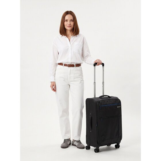 Benzi 5825 4 kółka Walizka M 67 cm z funkcją poszerzenia