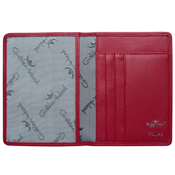 Golden Head Skórzane etui na karty identyfikacyjne RFID Madrid 9 cm